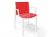 Кресло пластиковое Gaber Clipperton B технополимер красный Фото 1