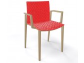 Кресло пластиковое Gaber Clipperton B технополимер красный Фото 1