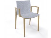 Кресло пластиковое Gaber Clipperton B технополимер жемчужно-серый Фото 1