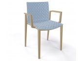 Кресло пластиковое Gaber Clipperton B технополимер бледно-синий Фото 1