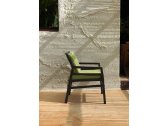 Кресло пластиковое с подушками Nardi Aria стеклопластик, акрил антрацит, лайм Фото 3