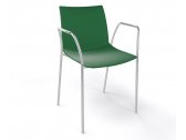 Кресло пластиковое Gaber Kanvas TB металл, технополимер зеленый милитари Фото 1