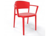 Кресло пластиковое Gaber Abuela B технополимер красный Фото 1
