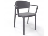 Кресло пластиковое Gaber Abuela B технополимер серый Фото 1