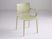 Кресло пластиковое Gaber Bakhita B технополимер зеленый шафран Фото 3