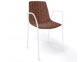 Кресло пластиковое Gaber Alhambra TB металл, технополимер коричневый, бежевый Фото 1