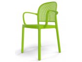 Кресло пластиковое Gaber Panama B полимер-сталь, технополимер зеленый Фото 5