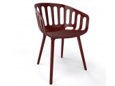 Кресло пластиковое Gaber Basket BP полимер-сталь, технополимер коричневый Фото 1