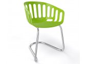 Кресло пластиковое Gaber Basket CTL металл, технополимер зеленый Фото 1