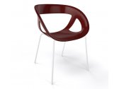 Кресло пластиковое Gaber Moema 69 металл, технополимер коричневый Фото 1