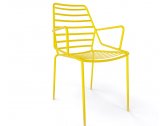 Кресло металлическое Gaber Link B металл желтый Фото 1