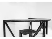 Стол металлический барный Magis Bureaurama алюминий черный Фото 12