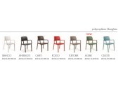 Кресло пластиковое Nardi Riva стеклопластик красный Фото 3