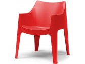 Кресло пластиковое Scab Design Coccolona технополимер красный Фото 1