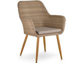 Комплект плетеной мебели Afina T360B/Y360B-W65 6PCS Light Brown искусственный ротанг, сталь светло-коричневый Фото 2