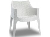 Кресло пластиковое Scab Design Maxima стеклопластик лен Фото 1