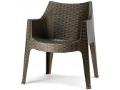 Кресло пластиковое Scab Design Maxima стеклопластик бронза Фото 1