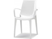 Кресло пластиковое Scab Design Vanity поликарбонат белый Фото 1