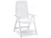 Кресло пластиковое складное SCAB GIARDINO Elegant Armchair пластик белый Фото 1