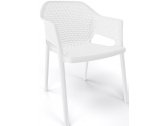 Кресло пластиковое Gaber Minush технополимер белый Фото 4
