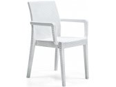 Кресло пластиковое DELTA Siena полипропилен белый Фото 1