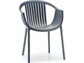 Кресло пластиковое PEDRALI Tatami стеклопластик серый Фото 1