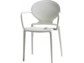 Кресло пластиковое Scab Design Gio стеклопластик лен Фото 1
