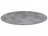 Столешница круглая Scab Design Compact Laminate для подстолья Tiffany XL компакт-ламинат HPL цемент Фото 1