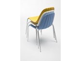 Стул пластиковый Chairs & More Babah S сталь, полиуретан Фото 5