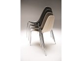 Стул пластиковый Chairs & More Babah S сталь, полиуретан Фото 15