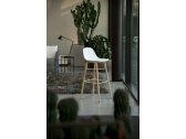 Стул барный пластиковый Chairs & More Babah W-SG-80 бук, сталь, полиуретан Фото 6