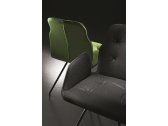 Стул с обивкой Chairs & More Betibu M сталь, ткань, пенополиуретан Фото 6