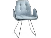 Кресло с обивкой Chairs & More Betibu SL-P сталь, ткань, пенополиуретан Фото 1