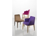 Кресло барное с обивкой Chairs & More Bloom SG-P дуб, сталь, ткань, пенополиуретан Фото 4