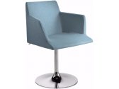 Кресло с обивкой Chairs & More Bloom T-P сталь, ткань, пенополиуретан Фото 1