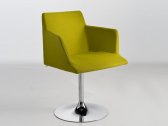 Кресло с обивкой Chairs & More Bloom T-P сталь, ткань, пенополиуретан Фото 4