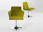 Кресло с обивкой Chairs & More Bloom T-P сталь, ткань, пенополиуретан Фото 5