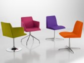 Кресло с обивкой Chairs & More Bloom T-P сталь, ткань, пенополиуретан Фото 2