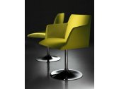 Кресло с обивкой Chairs & More Bloom T-P сталь, ткань, пенополиуретан Фото 3