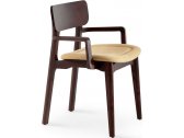 Кресло с обивкой Chairs & More Cacao SP ясень, ткань Фото 1