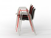 Кресло пластиковое Chairs & More Dogo P сталь, полиуретан Фото 3