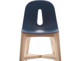 Стул полубарный пластиковый Chairs & More Gotham W-SG-65 бук, полиуретан Фото 8