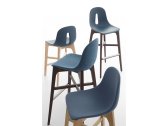 Стул полубарный пластиковый Chairs & More Gotham W-SG-65 бук, полиуретан Фото 9