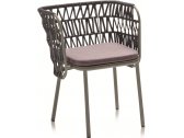 Кресло с подушкой Chairs & More Jujube SP-INT сталь, морской канат, ткань Фото 1