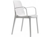 Кресло пластиковое Scab Design Ginevra стеклопластик лен Фото 1