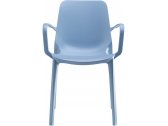 Кресло пластиковое Scab Design Ginevra стеклопластик голубой Фото 1