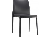 Стул пластиковый Scab Design Chloe Trend Chair Mon Amour алюминий, технополимер антрацит Фото 1