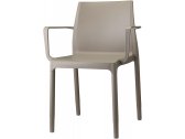 Кресло пластиковое Scab Design Chloe Trend Mon Amour алюминий, технополимер тортора Фото 1