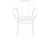 Кресло пластиковое Siesta Contract Victor XL стеклопластик белый Фото 7