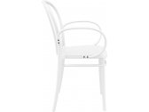 Кресло пластиковое Siesta Contract Victor XL стеклопластик белый Фото 5